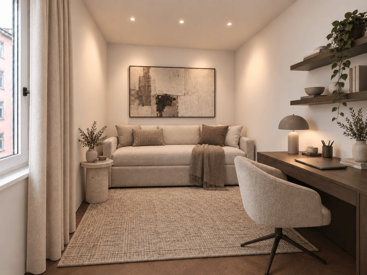 05_Kleines_Zimmer_moebliert_Variante_A mit Vorhang