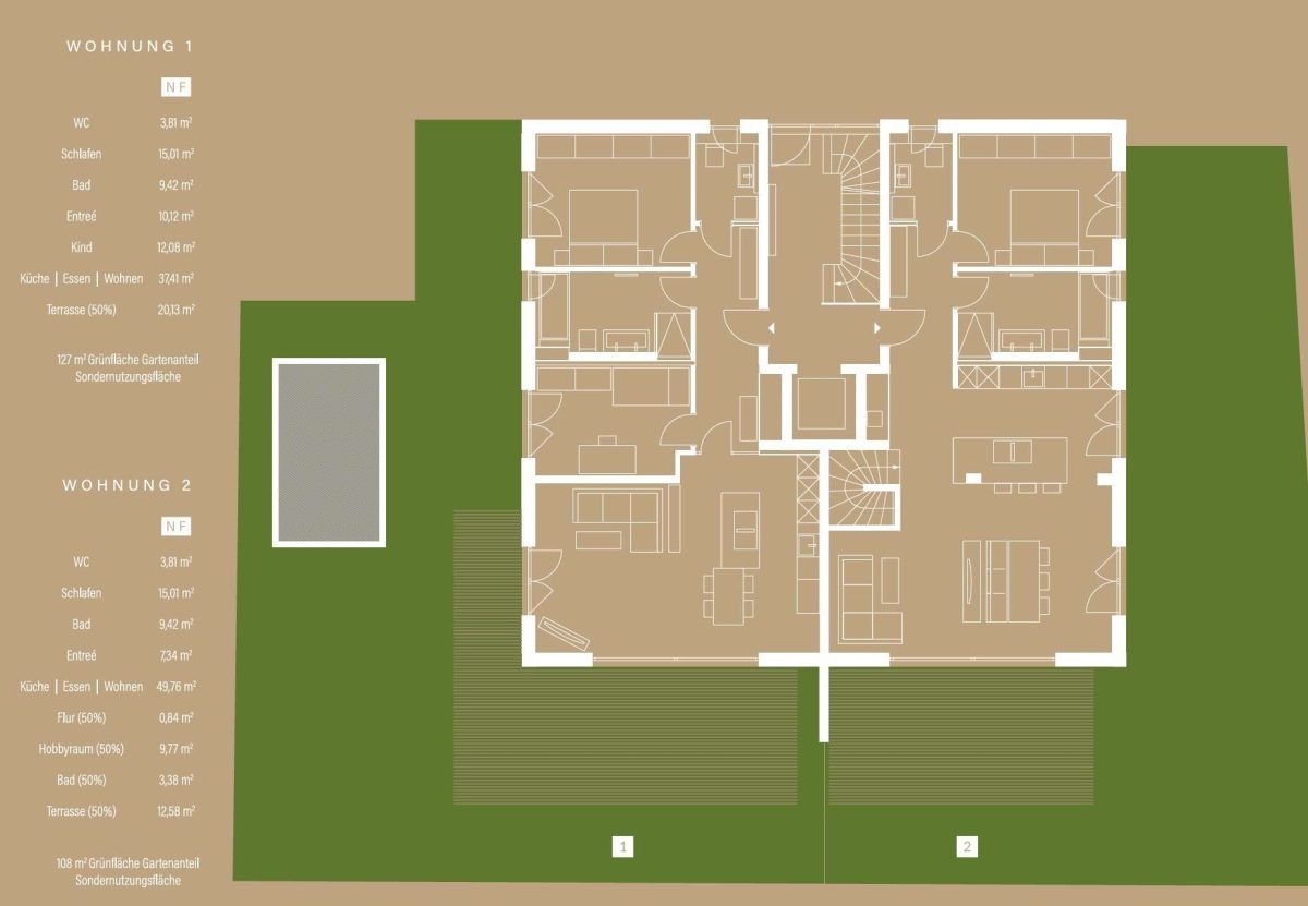 Grundriß_Whg 1_Whg 2