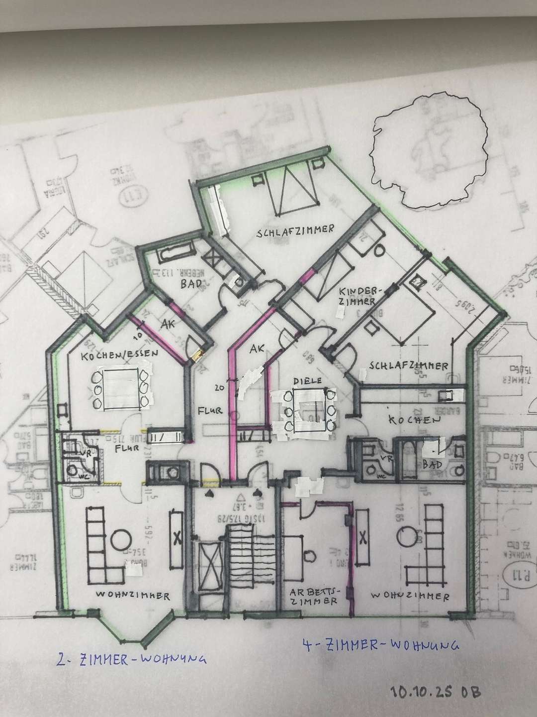 Schleißheimerstrasse 205 2 x Wohnungen