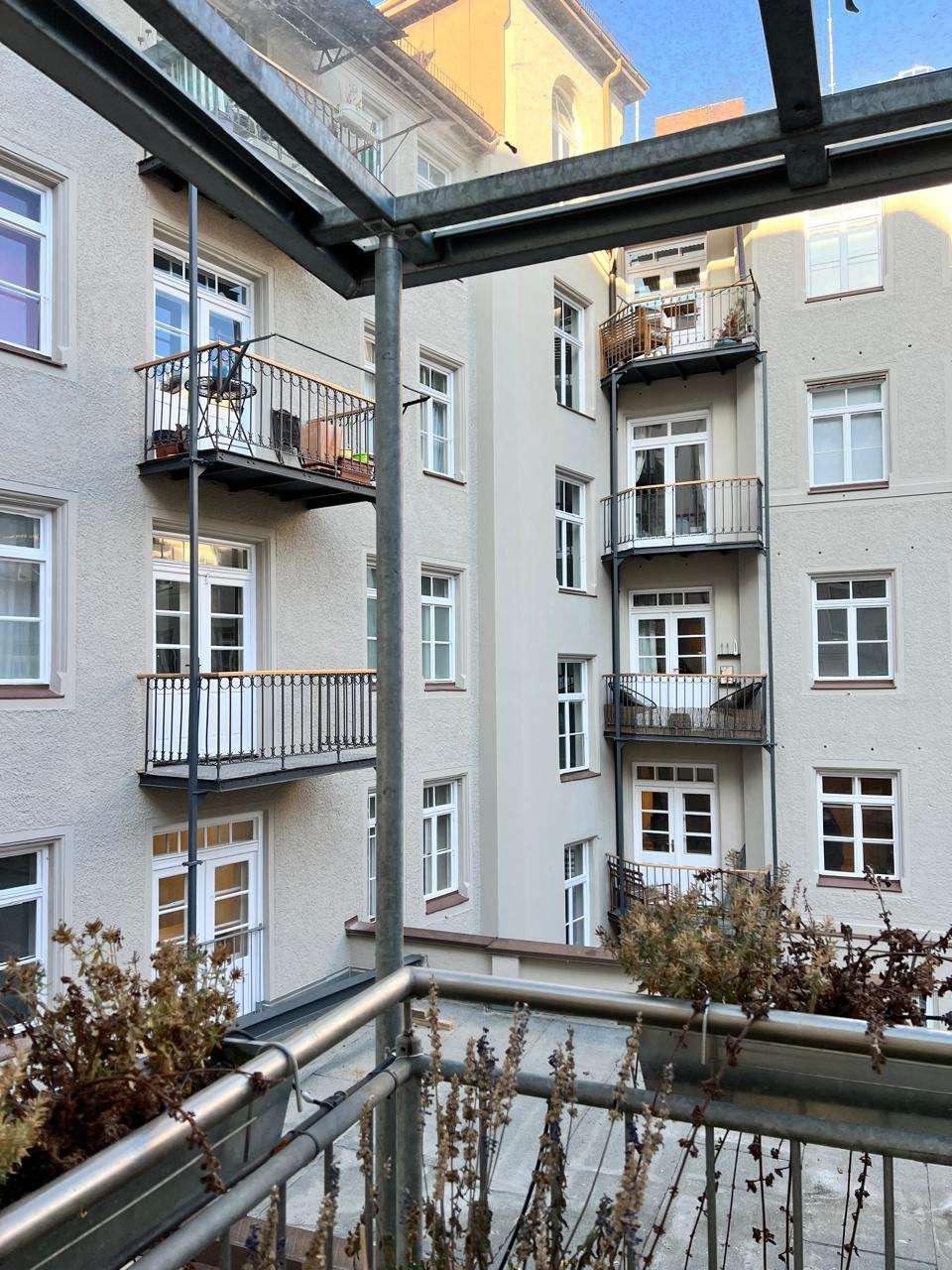 Ansicht rückwärtige Fassade