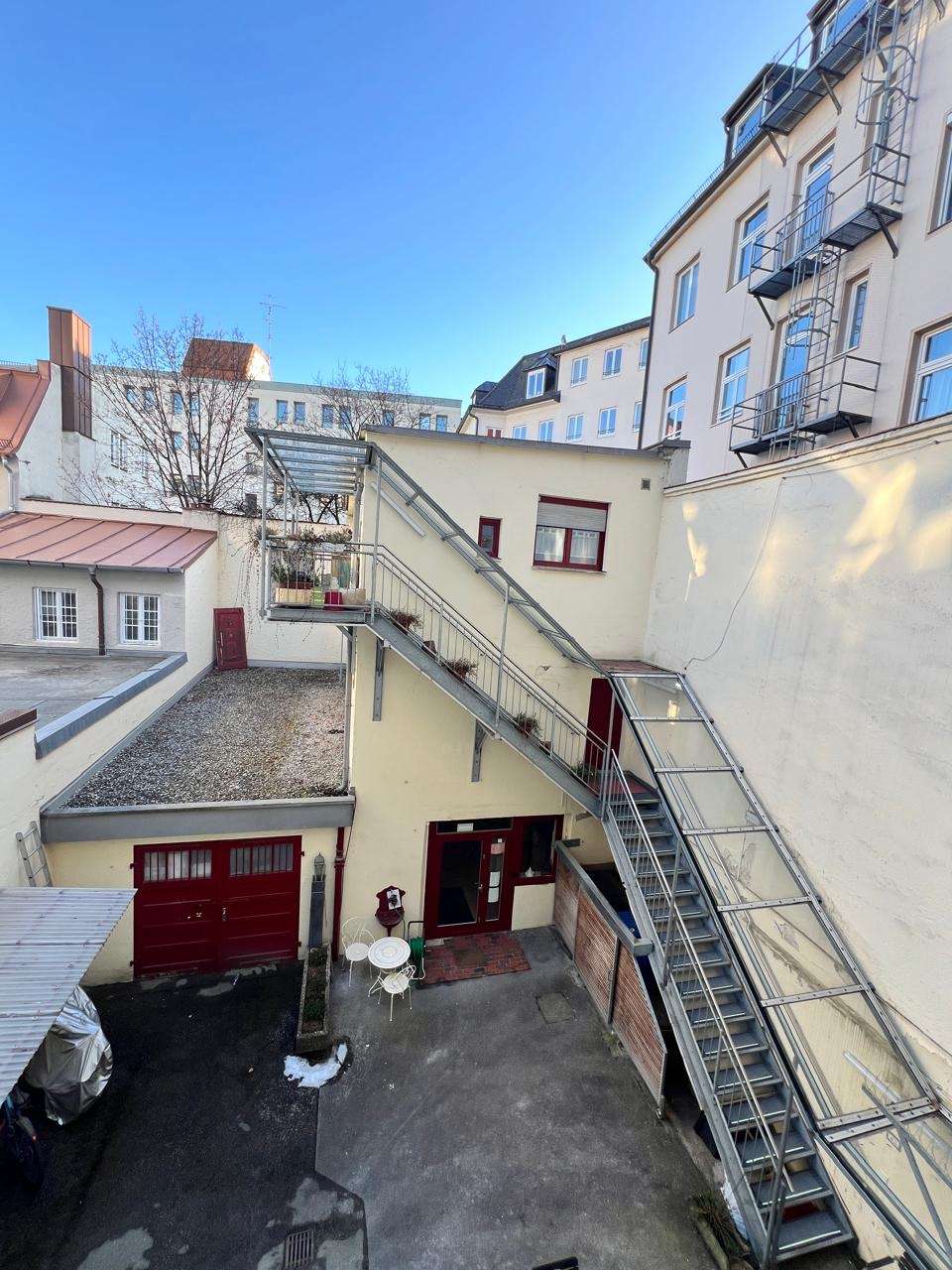2-Zimmer-Wohnung im Hof