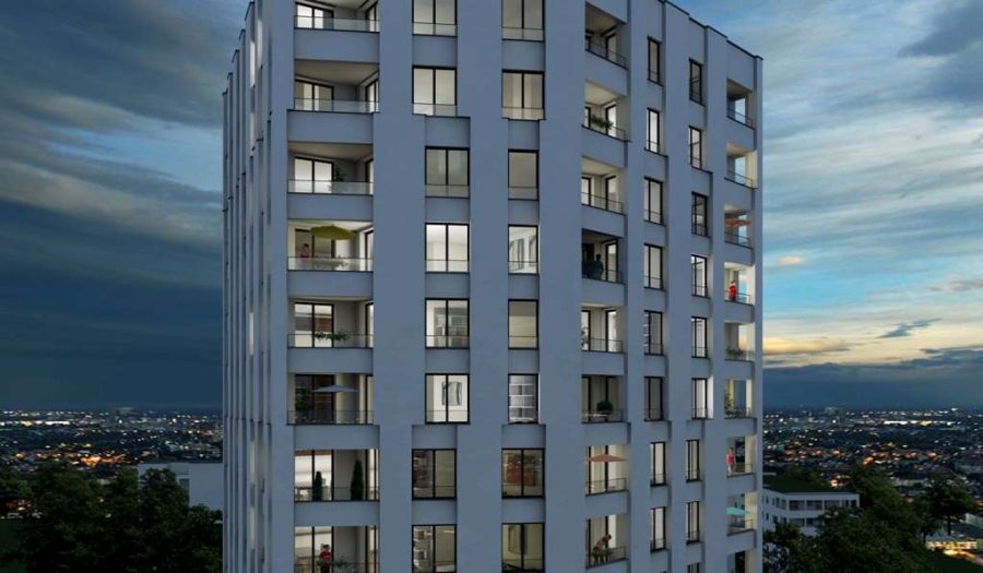 Reduziert: Wohnen auf höchsten Niveau! Penthouse im Isartower, 81379 München, Wohnung